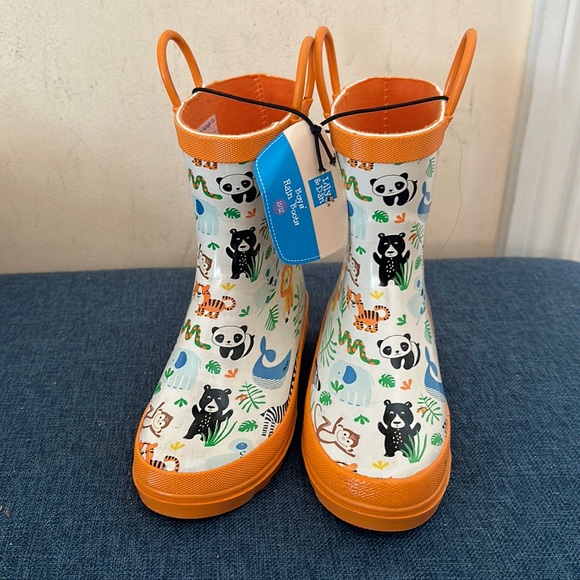 Brand New with tags Lily and Dan Kids Rainboots - Picture 1 of 3